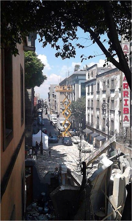H15 SX in James Bond Spectre movie production in Mexico City – via Facebook.